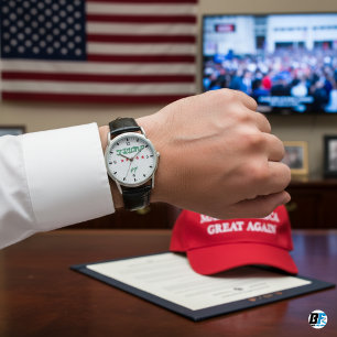 Reloj De Pulsera Viejo Trump 47 Con Atractivo Elegante De Cinco Est