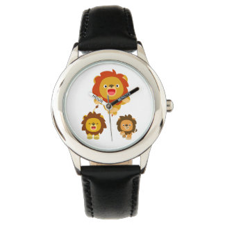 Reloj De Pulsera '¡¡Viene!!!" Tres Personalizados de cuidado de los