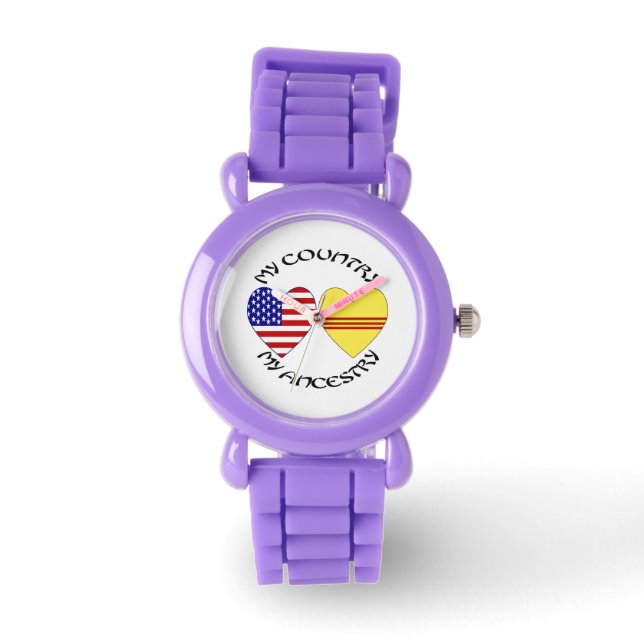 Reloj De Pulsera Vietnam del Sur y los Estados Unidos (Anverso)