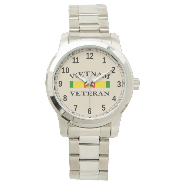 Reloj De Pulsera Vietnam Veteran Watch (Anverso)