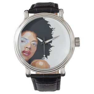 Reloj De Pulsera Vigilancia afrocéntrica