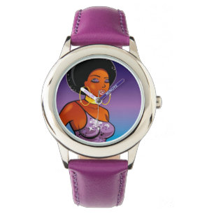 Reloj De Pulsera Vigilancia afrocéntrica