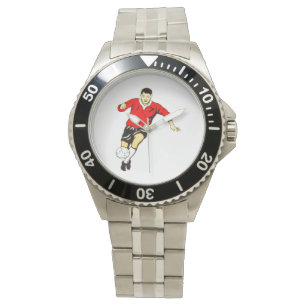 Reloj De Pulsera Vigilancia clásica del acero inoxidable