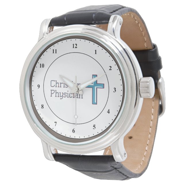 Reloj De Pulsera Vigilancia cruzada entre médicos cristianos (Angular)