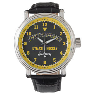 Reloj De Pulsera Vigilancia de 12 horas en hockey de la dinastía de