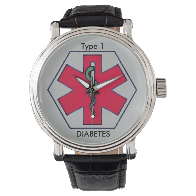 Reloj De Pulsera Vigilancia de alertas médicas (Anverso)