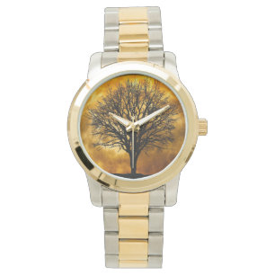 Reloj De Pulsera Vigilancia de árboles naturales