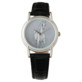Reloj De Pulsera Vigilancia de caballos por Hevener