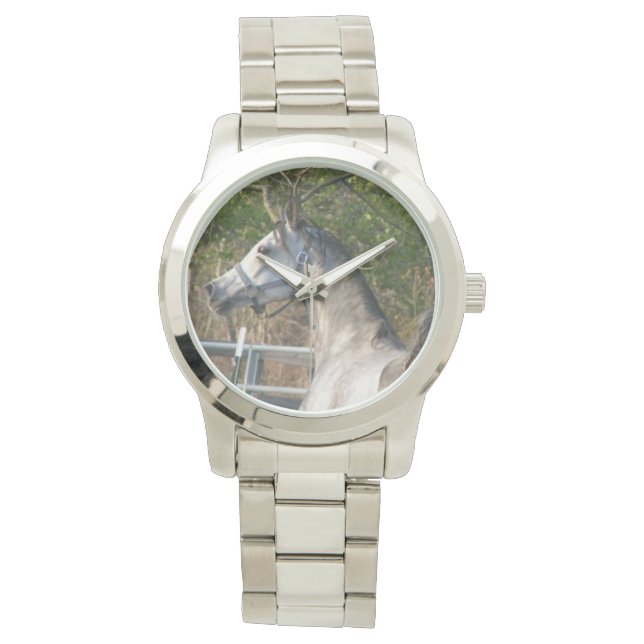 Reloj De Pulsera Vigilancia de caballos por Hevener (Anverso)