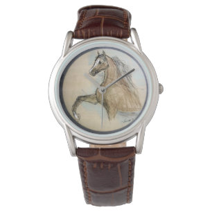 Reloj De Pulsera Vigilancia de caballos por Hevener