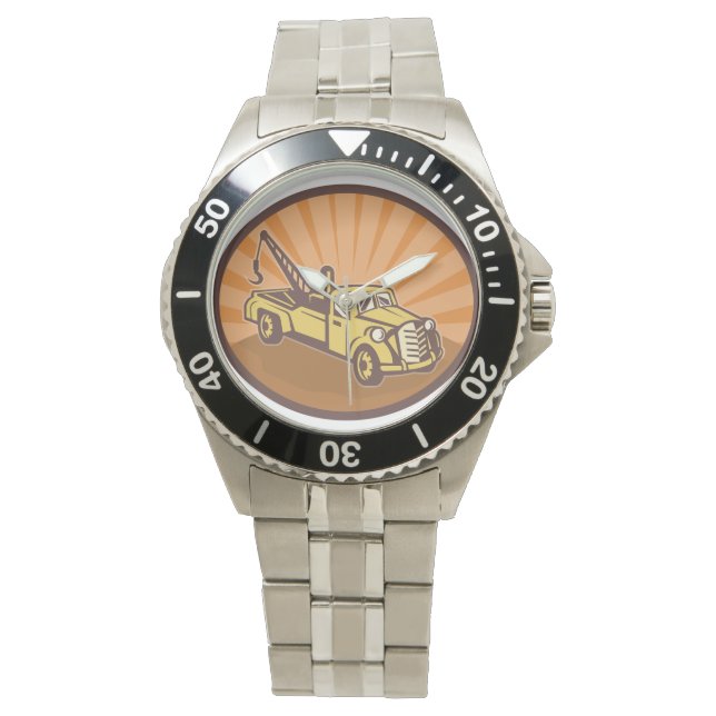Reloj De Pulsera Vigilancia de camiones de remolque (Anverso)
