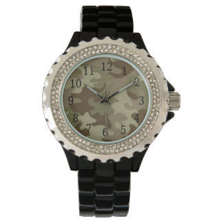 Reloj De Pulsera Vigilancia de camuflaje