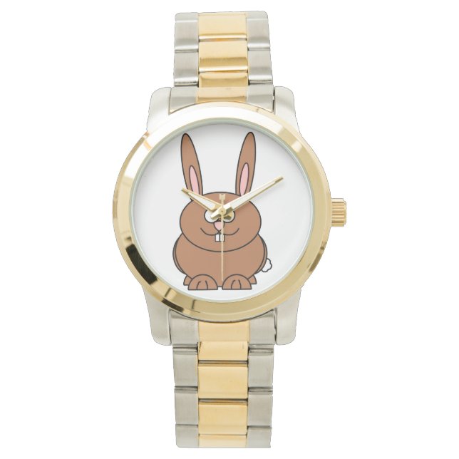 Reloj De Pulsera Vigilancia de conejos (Anverso)