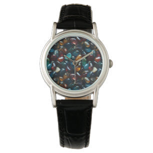 Reloj De Pulsera Vigilancia de cristales y piedras preciosas