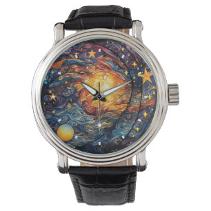 Reloj De Pulsera Vigilancia de cuerpos celestes