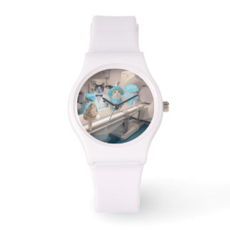 Reloj De Pulsera Vigilancia de detección de gatos para enfermeras/M