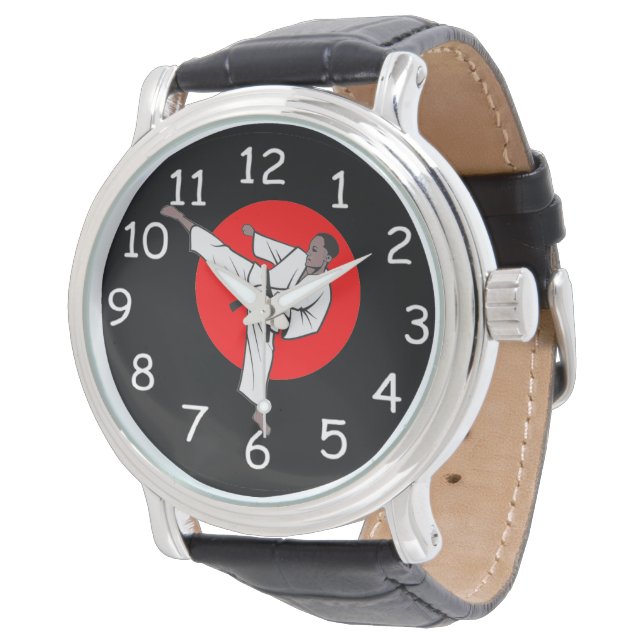 Reloj De Pulsera Vigilancia de escritura de artes marciales (Angular)