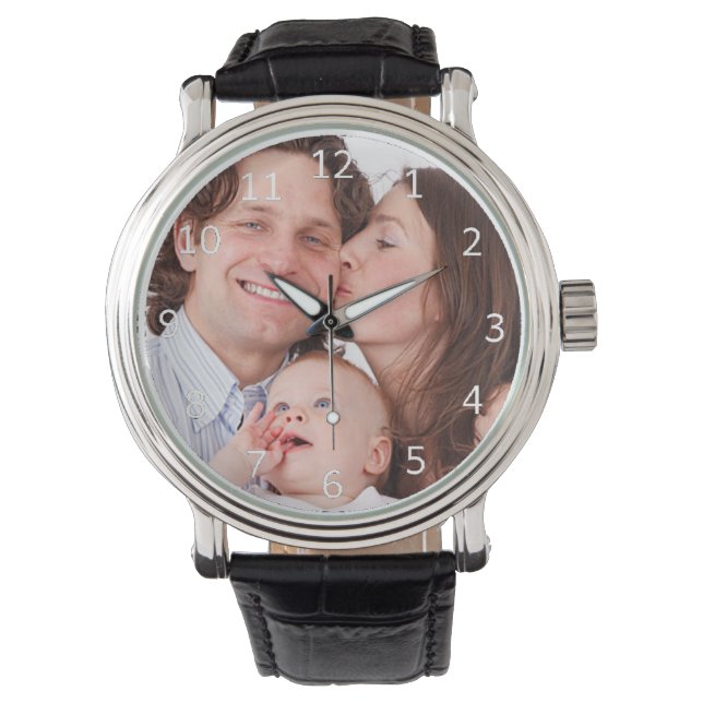 Reloj De Pulsera Vigilancia de escritura de fotos (Anverso)