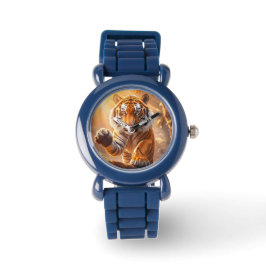 Reloj De Pulsera Vigilancia de eWatch de tigres