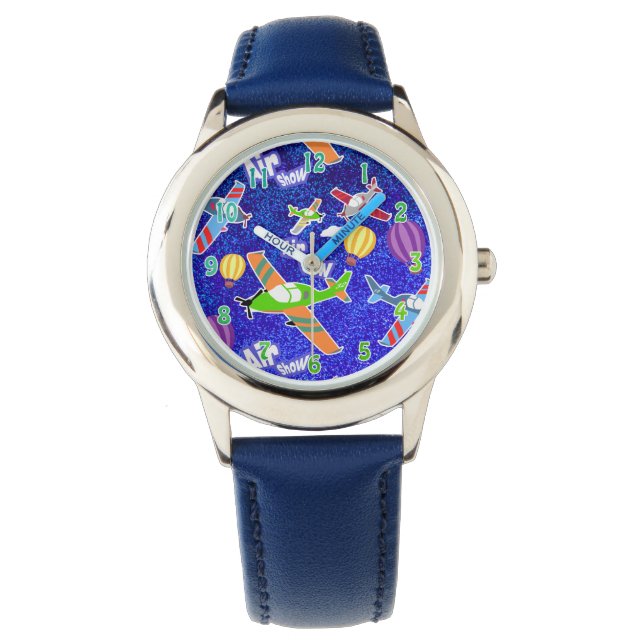 Reloj De Pulsera Vigilancia de eWatch del avión aéreo (Anverso)