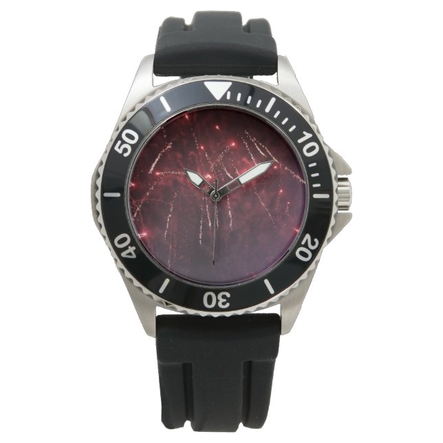 Reloj De Pulsera Vigilancia de fuegos artificiales (Anverso)
