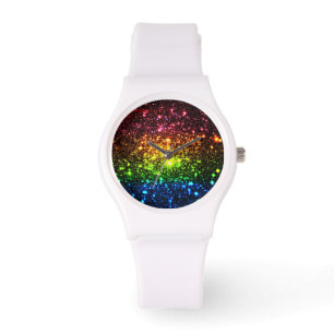 Reloj De Pulsera Vigilancia de galaxia arco iris