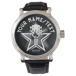 Reloj De Pulsera Vigilancia de guitarra personalizada