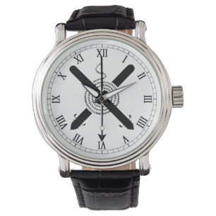 Reloj De Pulsera Vigilancia de insignias de sucursal de TAS