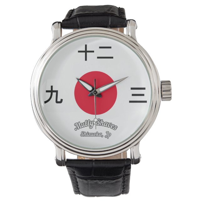 Reloj De Pulsera Vigilancia de Japón (Anverso)
