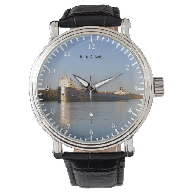 Reloj De Pulsera Vigilancia de John D. Leitch 2019 (Anverso)