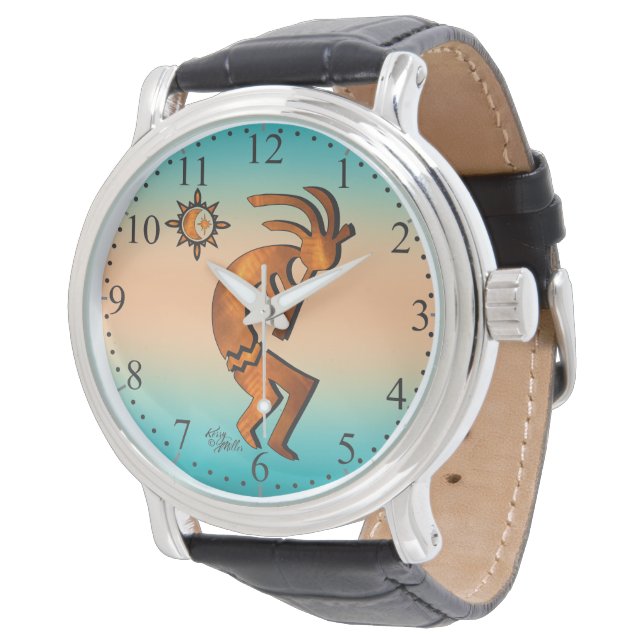 Reloj De Pulsera Vigilancia de Kokopelli del Suroeste (Angular)