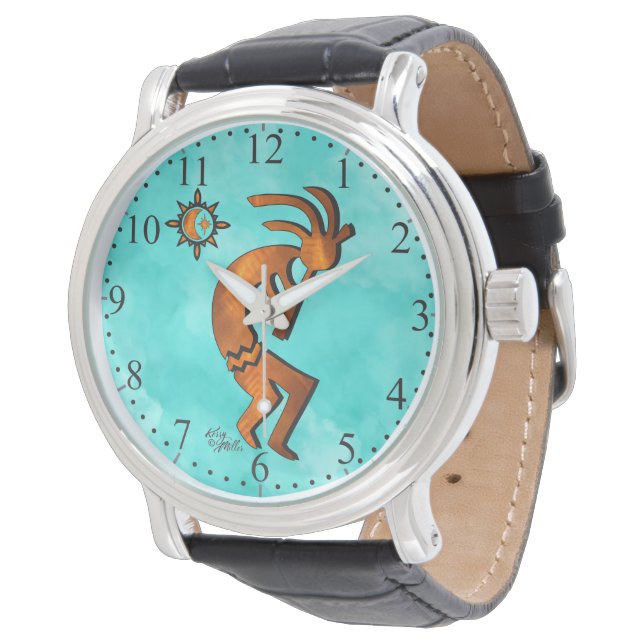 Reloj De Pulsera Vigilancia de Kokopelli del Suroeste (Angular)