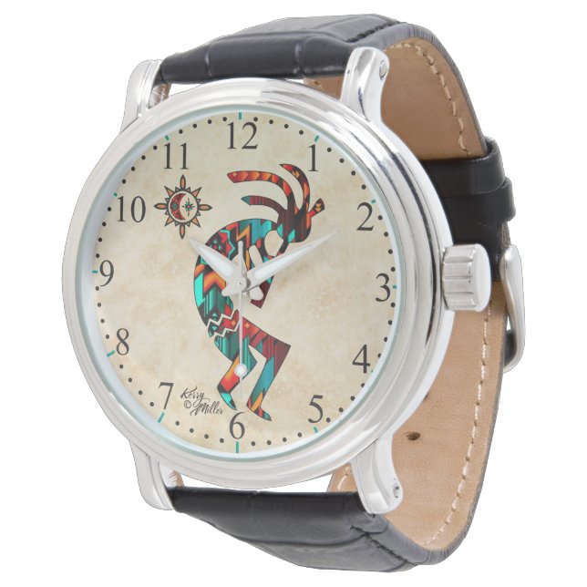 Reloj De Pulsera Vigilancia de Kokopelli del Suroeste (Angular)