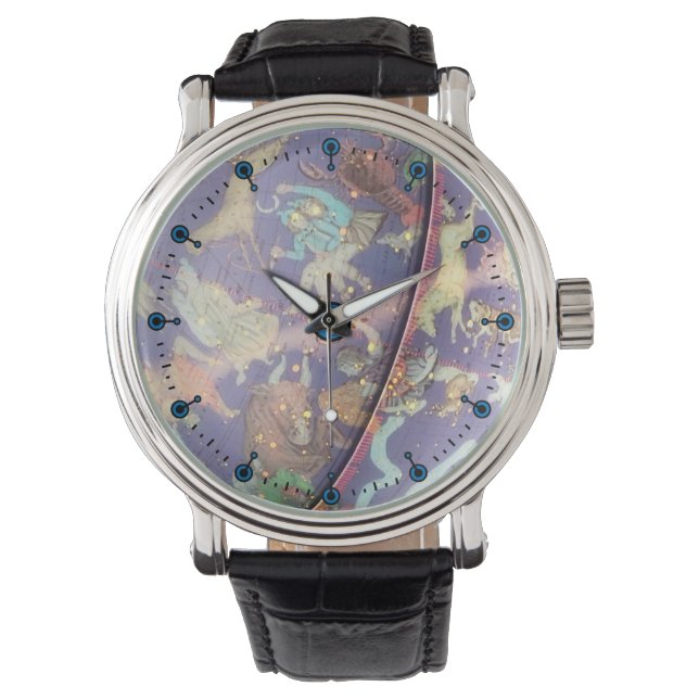Reloj De Pulsera Vigilancia de la astronomía del glóbulo celeste (Anverso)