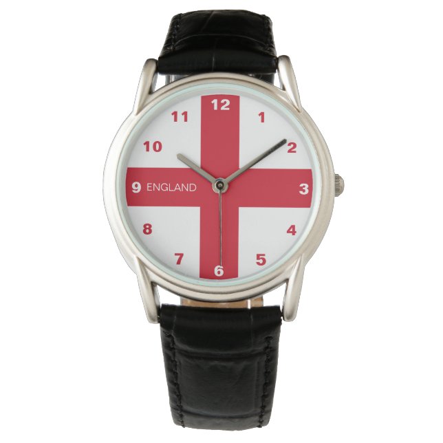 Reloj De Pulsera Vigilancia de la bandera de Inglaterra (Anverso)