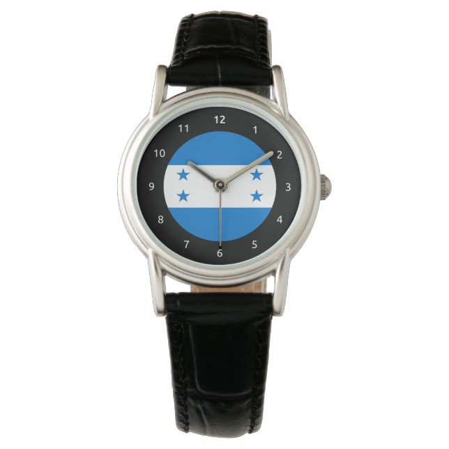 Reloj De Pulsera Vigilancia de la bandera hondureña (Anverso)