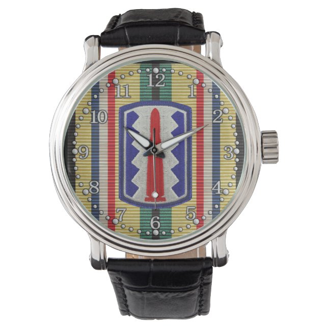 Reloj De Pulsera Vigilancia de la Brigada de Infantería de la Guerr (Anverso)