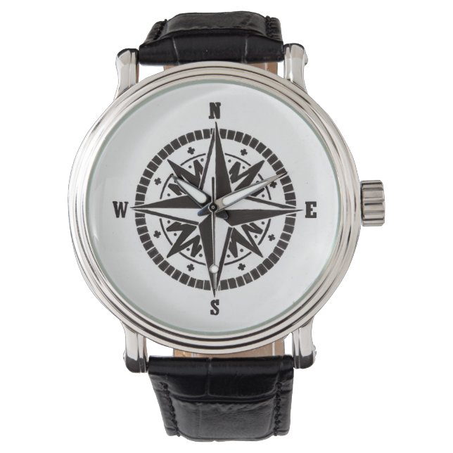 Reloj De Pulsera Vigilancia de la brújula (Anverso)