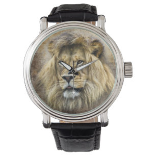 Reloj De Pulsera Vigilancia de la cabeza de los leones