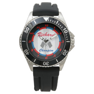 Reloj De Pulsera Vigilancia de la Carreras Campeona