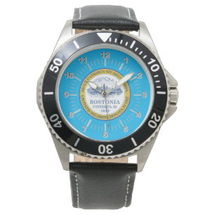 Reloj De Pulsera Vigilancia de la ciudad de Boston (Massachusetts)