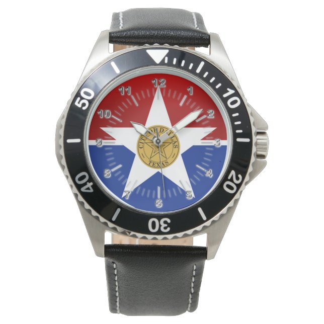 Reloj De Pulsera Vigilancia de la ciudad de Dallas (Texas) (Anverso)
