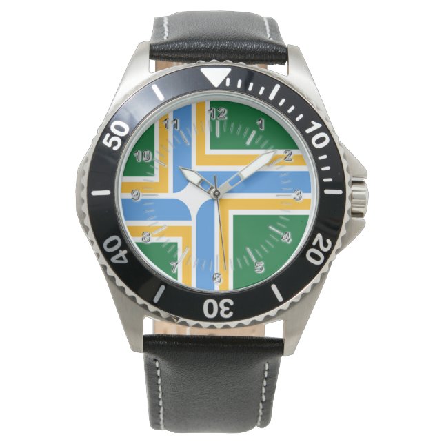 Reloj De Pulsera Vigilancia de la ciudad de Portland (Oregón) (Anverso)