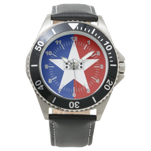 Reloj De Pulsera Vigilancia de la ciudad de San Antonio (Texas) (Anverso)