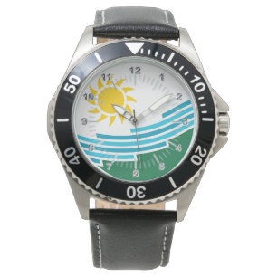 Reloj De Pulsera Vigilancia de la ciudad de Spokane (Washington)