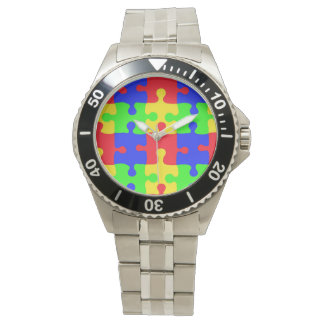 Reloj De Pulsera Vigilancia de la conciencia del autismo