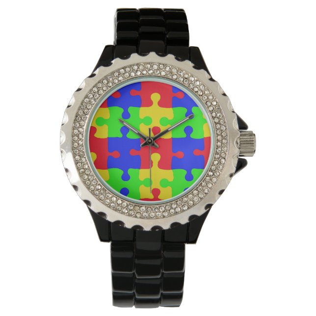 Reloj De Pulsera Vigilancia de la conciencia del autismo (Anverso)