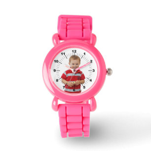Reloj De Pulsera Vigilancia de la correa de cuero para niños - Pers