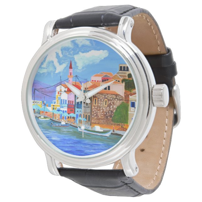 Reloj De Pulsera Vigilancia de la costa griega (Angular)