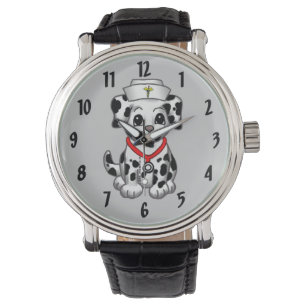 Reloj De Pulsera Vigilancia de la enfermería del perro